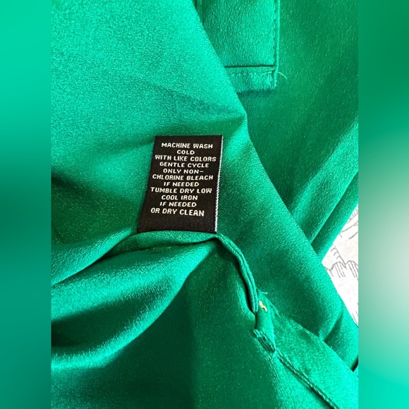 Premise Studio Green blouse - Picture 7 of 13